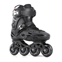 Patins à roulettes professionnels pour adultes, ensemble complet avec chaussures plates, freins pour débutants, roues en PU