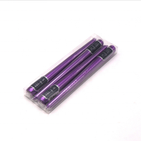 Vente en gros de bougies coniques de haute qualité, galvanoplastie multicolore or argent longue combustion non goutte à goutte