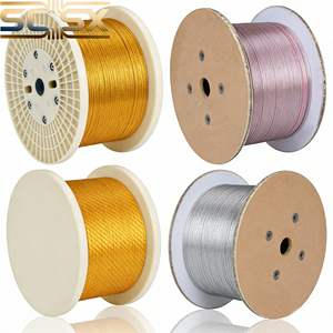 Alambre de Bobinado de Aluminio Revestido de Cobre Plano Esmaltado Cubierto de Papel ECCCA de Alta Conductividad para Motor Industrial Automotriz - Product Image 3