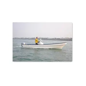 Barco longo de plástico de fibra de vidro 23ft/6.8m, barco