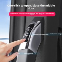 Bouton de commande de porte coulissante électrique pour Toyota Sienna 2021-2025 Granvia 2022-2026 Pièces d'ouverture de porte coulissante centrale intérieure de voiture