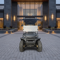 Voiturette de golf électrique de haute qualité, facile à utiliser, 6 places, avec pneus tout-terrain