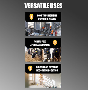 มอเตอร์ผสมปูนแบบคู่สำหรับผสมก่อสร้างเครื่องผสมปูนขนาดเล็กจากมาเลเซีย - Product Image 5