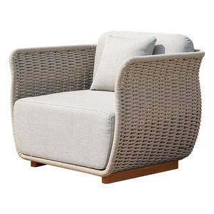 Divano esterno in Rattan Villa all'<span class=keywords><strong>aperto</strong></span> con <span class=keywords><strong>balcone</strong></span> all'<span class=keywords><strong>aperto</strong></span> impermeabile e prendisole e prendisole in famiglia tessuto divano in Rattan per il tempo libero - Product Image 5