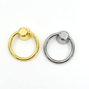 Tiradores de gabinete de puerta redonda de zamak de metal de estilo moderno Wejoy para muebles - Product Image 1