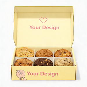 Luxury <b>Cookie</b> Packaging <b>Box</b> Magnetic Foldable Rigid Paper Gift <b>Box</b> for Biscuit - Product Image 5