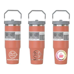 Vaso Térmico de Gran Capacidad de 20oz/30oz, Portátil, de Doble Pared, Aislado al Vacío, para Café, Viajes y Actividades al Aire Libre, Venta al Por Mayor - Product Image 1