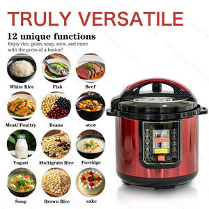 หม้อหุงข้าวอิเล็กทรอนิกส์แบบ8L 6L ความจุมากหม้อหุงข้าวตัวเรือนสแตนเลสสตีลดีไซน์ใหม่2024 - Product Image 4