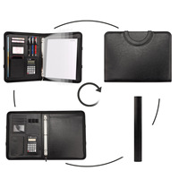 Porte-documents en cuir PU pour gestionnaire, modèle SKN-PF-0912, vente en gros d'usine, OEM&ODM pour le stockage de documents