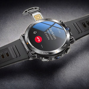 <span class=keywords><strong>Montre</strong></span> Connectée de Luxe pour Adulte 2025 GPS Navigation Double Caméra Calendrier pour Homme – Étanche IPX7 Carte SIM Moniteur Fréquence Cardiaque Magnétique - Product Image 3