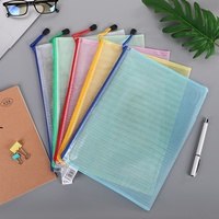 Hma — sac de rangement plastique transparent pour documents A4, pochette en plastique pour dossiers PP, porte-documents, sacs en plastique, vente en gros