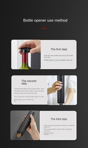 Sacacorchos Eléctrico USB de Carga Rápida, Sacacorchos Automático con Indicador de Energía, Accesorios de Cocina para el Hogar, Herramienta de Bar - Product Image 3