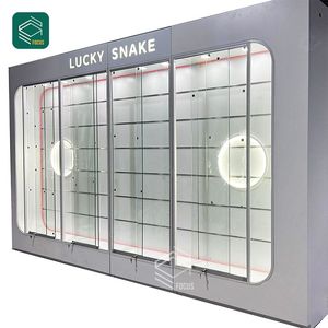 Présentoir de luminaire de magasin personnalisé Présentoir en verre pour cigare Présentoir pour magasin de tabac Magasin de détail pour magasin de tabac - Product Image 5