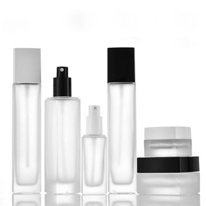 Tarro de Vidrio Esmerilado de 20g 50g, Frascos Cuadrados de Vidrio Grueso con Tapa <span class=keywords><strong>para</strong></span> Aceite, Bálsamo Labial, Cera y Cosméticos - Product Image 4