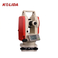 Théodolite électronique laser Kolida DT-02LL, précision 2'', avec double laser, plomb et pointeur, instrument de topographie