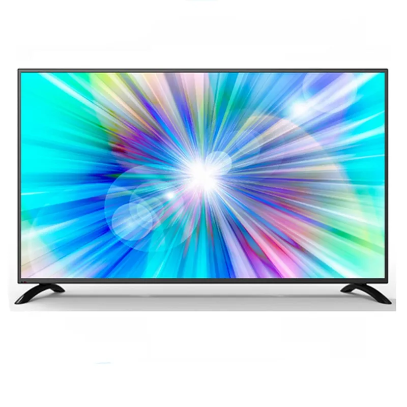 55inch Schlank LED 4K HD Big Tv Smart TV, 50 55 58 60 70 75 zoll China Sicherheit LED 4K HDR Smart TV