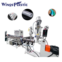 Ligne de production de tuyaux de jardin souples en PVC à prix d'usine, machine extrudeuse pour la fabrication de tuyaux flexibles en PVC tressé nylon