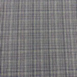 Factory Custom Design Woven Cotton Polyester Spandex Breathable Yarn Dyed Check Fabrics For T-shirt