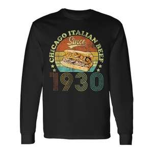 Camiseta de manga larga Chicago Italian Beef Since 1930 - Product Image 1