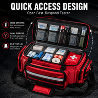 Sac médical d'urgence grande capacité, résistant à l'eau, pour les secours, l'hôpital et l'extérieur