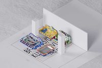 Machine de jeu d'arcade de course sur circuit multijoueur Speed Racing Future City