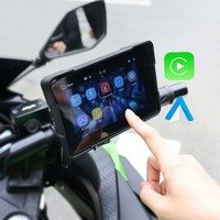 Pantalla táctil de 5 "motocicleta portátil inalámbrica motocicleta CarPlay Motor Navigator Carplay para motocicletas