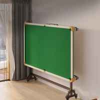 Table de billard pliante 2-en-1 pour la maison avec table de billard, table de tennis domestique