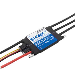Contrôleur de vitesse sans balais ZTW Shark G2 32 bits ESC 20A 30A 40A 50A 60A 80A 100A 2-6S <span class=keywords><strong>SBEC</strong></span> 5V/6V 8A pour bateau RC et propulseur sous-marin - Product Image 3