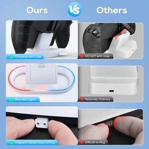 แท่นชาร์จพร้อมไฟ RGB สำหรับ PS5 Portal Handheld - Product Image 2