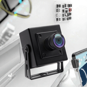 Mini caméra analogique 2MP 1080p avec objectif grand angle 1.8mm 130-180 degrés sortie BNC et sortie USB en option - Product Image 2
