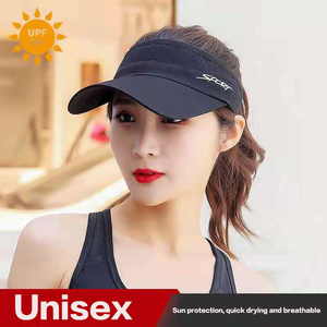 Sport <span class=keywords><strong>pare</strong></span>-<span class=keywords><strong>soleil</strong></span> chapeaux coton Golf casquettes haut vide Baseball casquette de <span class=keywords><strong>soleil</strong></span> pour hommes femmes bord seau chapeau pêche en plein air séchage rapide - Product Image 2