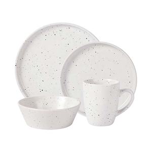 नॉर्डिक शैली गर्म बेच चीनी मिट्टी के बरतन tableware सेट तिल पोल्का डॉट प्लेट प्रतिक्रिया शीशे का आवरण चीनी मिट्टी का कटोरा प्लेट मग - Product Image 2