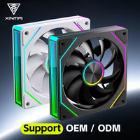 XINMAI OEM ODM Ventilateur de refroidissement PC ARGB PWM 120 mm, fabricant de ventilateurs pour boîtier d'ordinateur, solution de refroidissement personnalisée