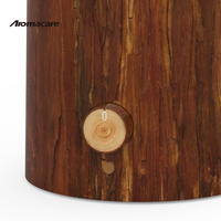Aromacare 2.3L Wilderness Wood Ultrasonic Fire Humidifier Module Tree Stump Flame Humidificateurs