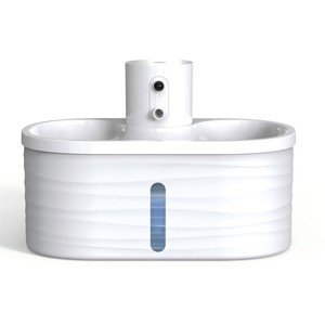 Productos para Mascotas, <span class=keywords><strong>Bebedero</strong></span> Portátil Inalámbrico Recargable de 2.5L con Batería, Resistente al Agua, con Sensor Infrarrojo Automático para <span class=keywords><strong>Gatos</strong></span> - Product Image 1