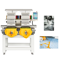FUWEI FW-1502 Offre Spéciale Portable Double Tête Machine Broderie Usage Domestique