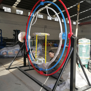 New product <strong>electric</strong> <strong>human</strong> <strong>gyroscope</strong> for sale single standing ride - Product Image 5