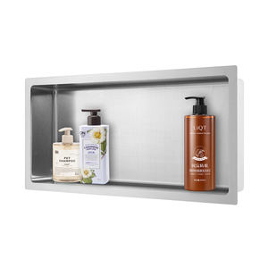 <span class=keywords><strong>Nicho</strong></span> de <span class=keywords><strong>Ducha</strong></span> Personalizado con Luz LED, <span class=keywords><strong>Nicho</strong></span> de <span class=keywords><strong>Ducha</strong></span> Empotrado en la Pared, Estante de Acero Inoxidable para Baño - Product Image 3