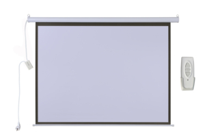 150 inch 16:9 HD điện màn hình chiếu với điều khiển từ xa Wall Mount Màn hình máy chiếu cho 3D Cinema văn phòng - Product Image 2