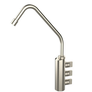 Rubinetto DOGO Spazzolato per <span class=keywords><strong>Acqua</strong></span> <span class=keywords><strong>Frizzante</strong></span> Refrigerata con Filtro Purificatore a 3 Vie per Cucina - Product Image 1