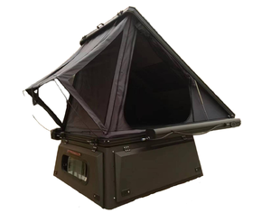 Aluminum Truck Bed with Hard & Rack Rooftop <b>Tent</b> for Pickup & Toyata Truck <b>Canopy</b> - Product Image 2
