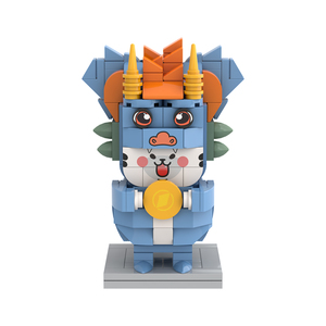 Estatueta de foto corporativa personalizada com mini personagens com personalização de imagem real