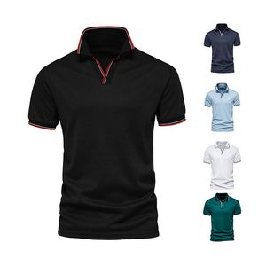 เสื้อโปโลกอล์ฟดรายฟิตสำหรับผู้ชาย ออกแบบโลโก้ตามสั่ง ทันสมัย พร้อมโลโก้ - Product Image 2