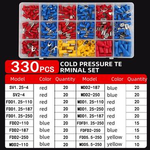 Kit de bornes de batterie en cuivre SAE 480/500/520 pièces - Cosses à sertir pour réparation automobile, câblage électrique (vente en gros) - Product Image 3