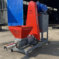 Presse à vis moderne pour la fabrication de charbon de bois à partir de matières premières mixtes, traitement de briquettes de biomasse