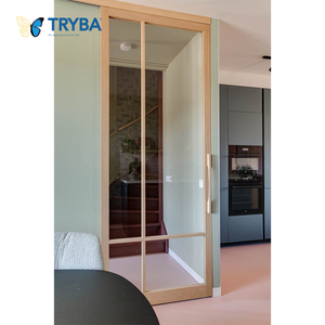 Portes et fenêtres en PVC testées NAFS, économie d'énergie, prix du marché, conception personnalisée, portes à battants en UPVC - Product Image 3