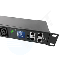 Unité de distribution d'alimentation en rack SMART PDU 32A commutée avec prise en charge SNMP et Modbus