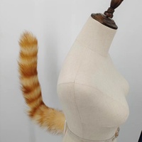 Accessoire de cosplay queue de renard avec ceinture réglable pour adultes unisexe, costume Kawaii