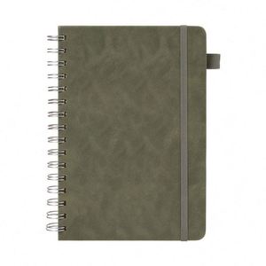 Cross-Border Selling for <b>A3</b> Printed Leather PU Spiral Strap Organizer/Planner Loose-Leaf 80 Sheets Business Office <b>Notebook</b> - Product Image 1