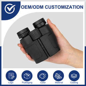 BIJIA 10x30 소형 미니 쌍안경 IPX6 방수 쌍안경 성인과 어린이를위한 모든 광학 유리 렌즈 조류 관찰 - Product Image 2